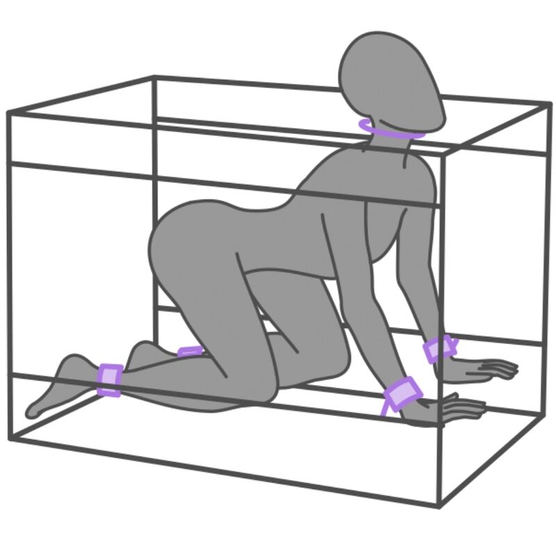 SECRET DOME - KINK CLUB LA NICHE CABIN LILA