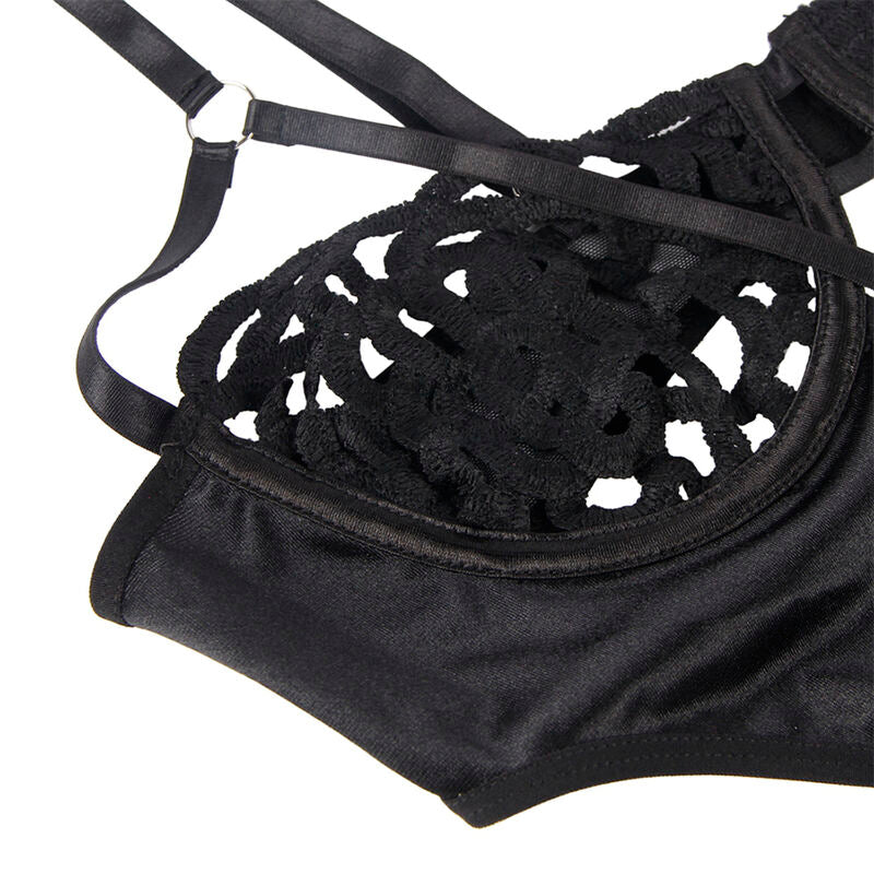 SUBBLIME - 954055 SEXY LACE BODY BLACK S/M