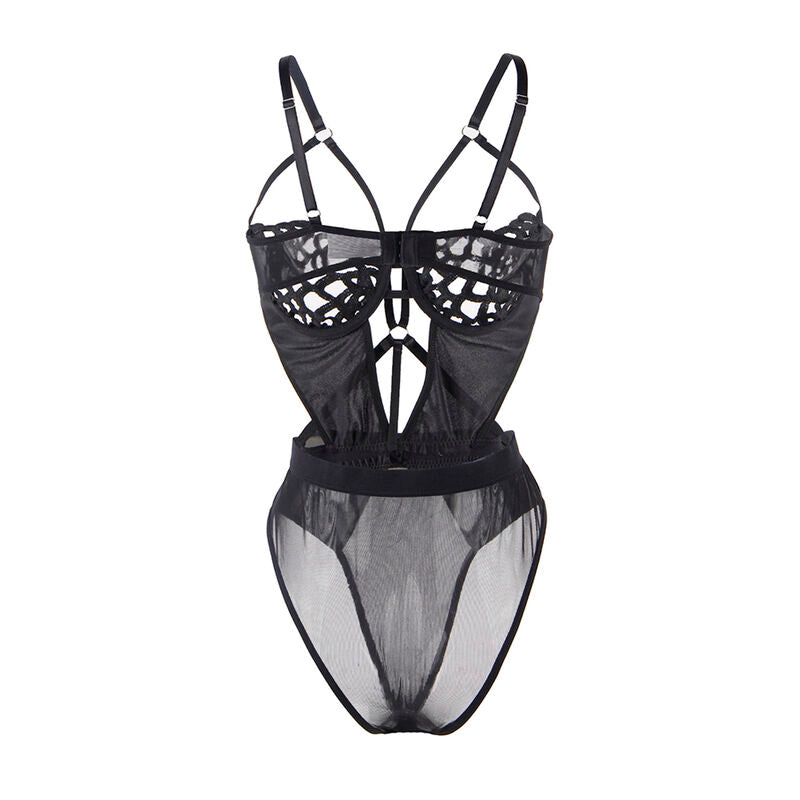 SUBBLIME - 954055 SEXY LACE BODY BLACK S/M