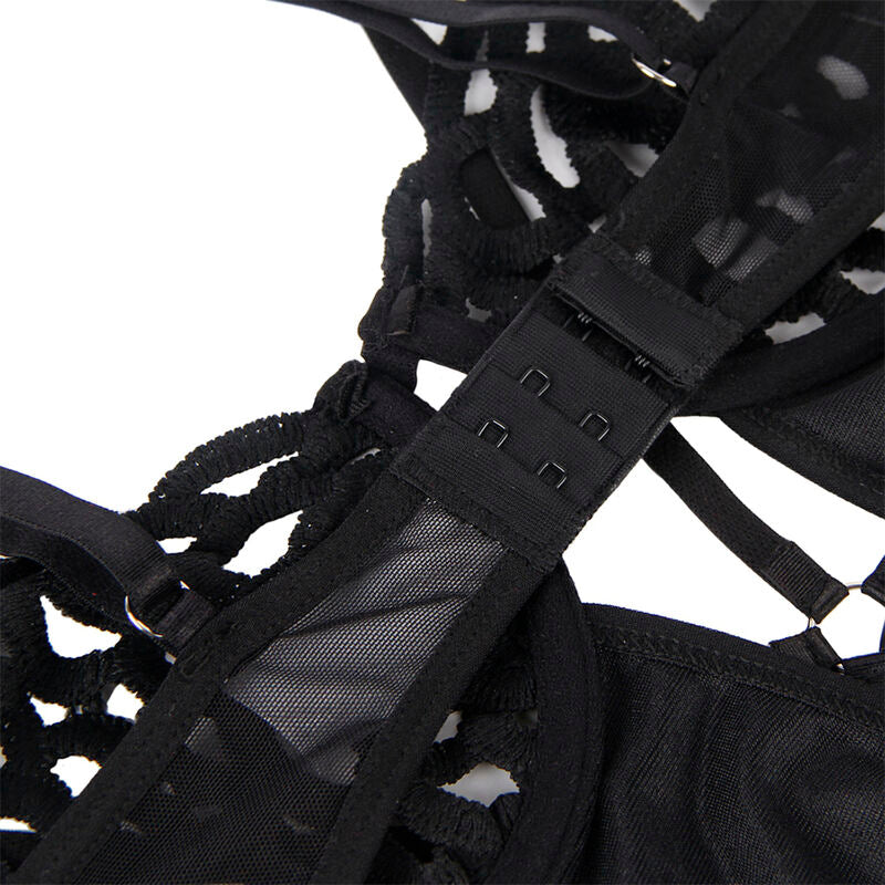 SUBBLIME - 954055 SEXY LACE BODY BLACK S/M