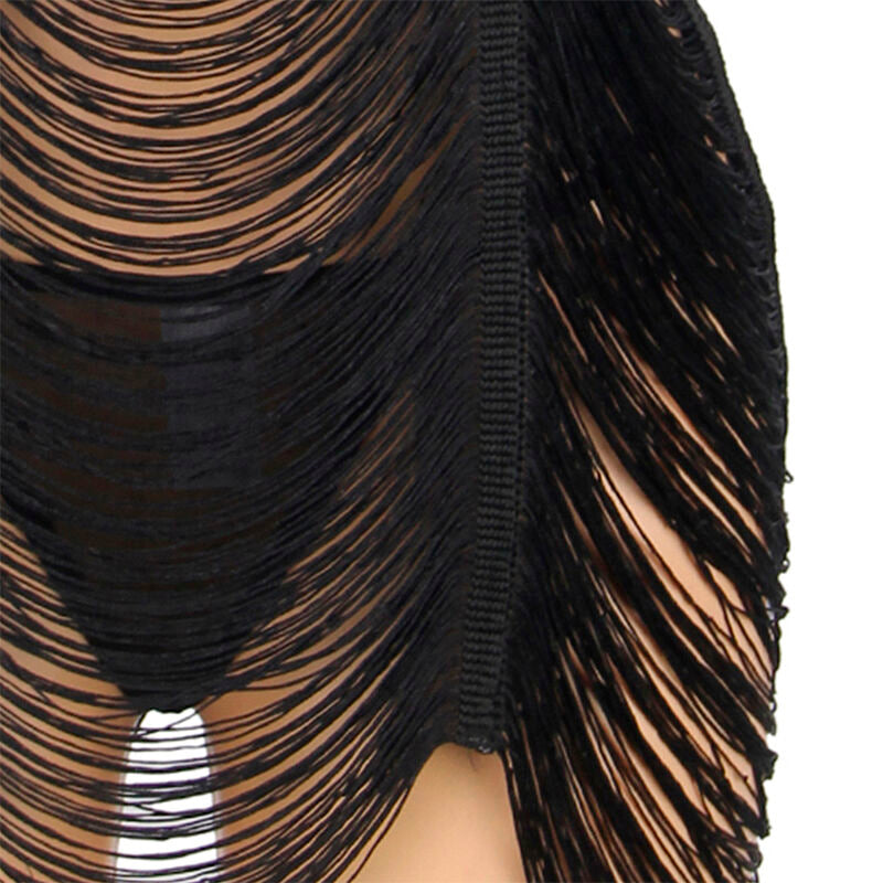 SUBBLIME - 954222 SUN DRESS + Thong BLACK S/M
