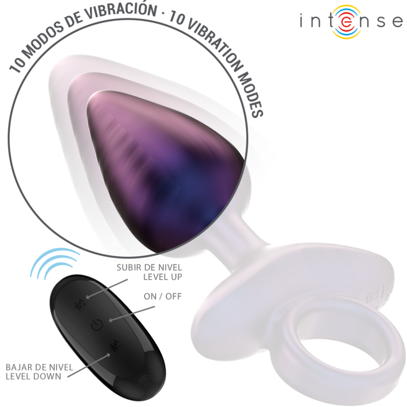 INTENSE - MICHAEL VIBRANT ANAL PLUG MODEL 2 REMOTE CONTROL