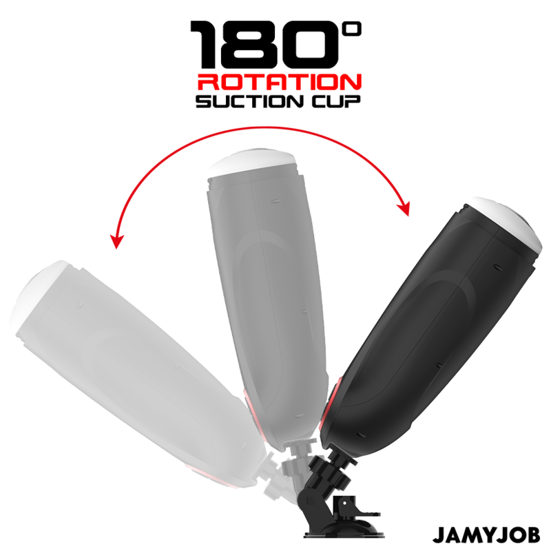 JAMYJOB - AUTOMATIC VAGINAL MASTURBATOR WITH GRAVITY FUNCTION, 5 SUCTION MODES