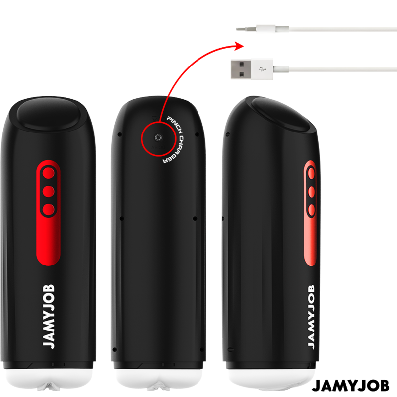 JAMYJOB - PHANTOM AUTOMATIC VAGINAL MASTURBATOR 5 SUCTION AND THRUSH MODES