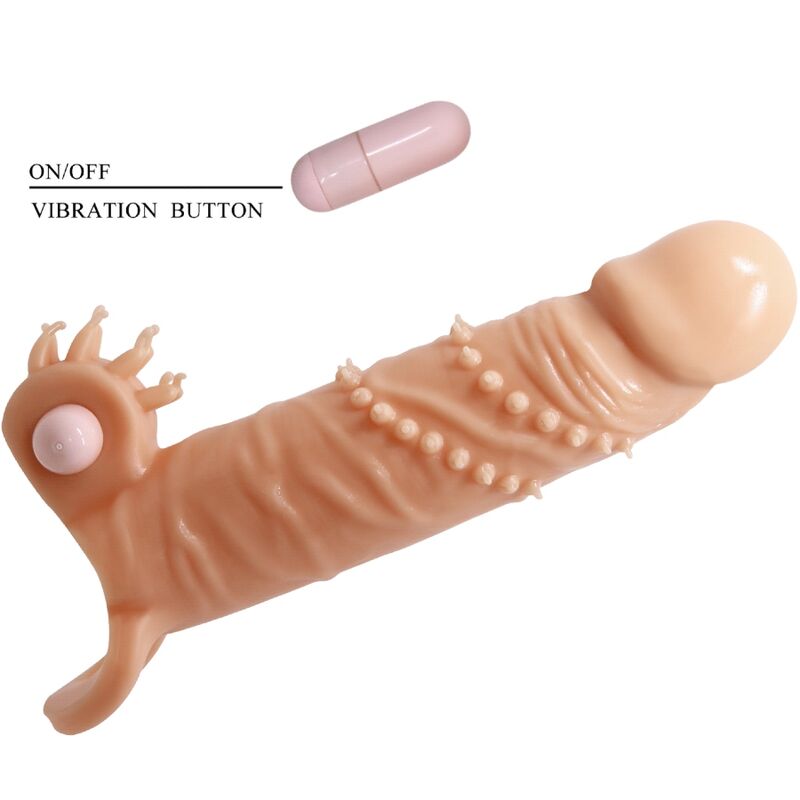 PRETTY LOVE - CONNOR PENIS SLEEVE + CLITORAL TIMULATOR MEAT