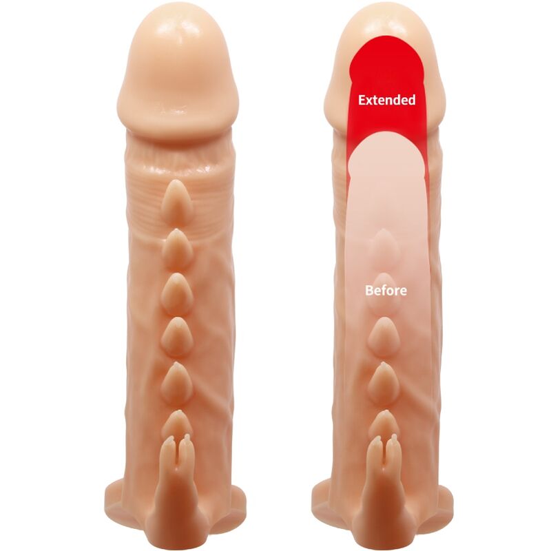 PRETTY LOVE - EMMIT PENIS SHELL + CLITORAL STIMULATOR MEAT