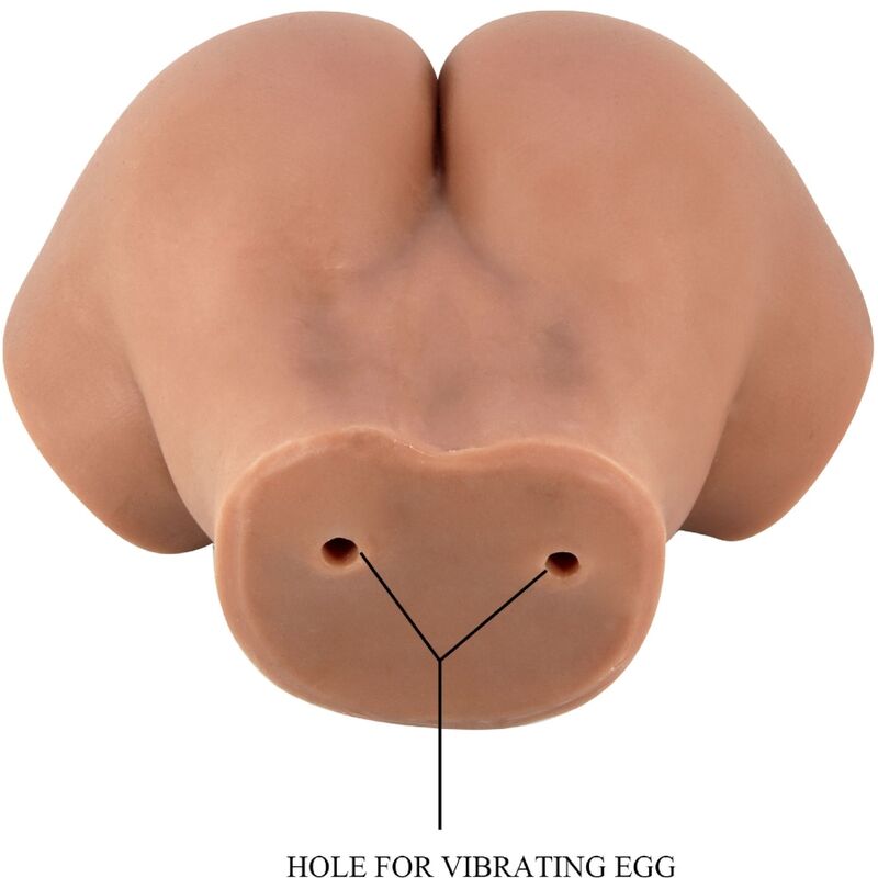 CRAZY BULL - HAILEY VIBRATOR BUTT WITH REALISTIC VAGINA AND ANUS REMOTE CONTROL