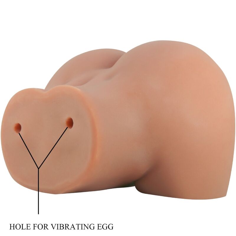 CRAZY BULL - MILA VIBRATOR BUTT WITH REALISTIC VAGINA AND ANUS REMOTE CONTROL