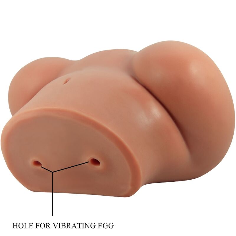CRAZY BULL - LUNA VIBRATOR BUTT WITH REALISTIC VAGINA AND ANUS CONTROL REMOTE CONTROL