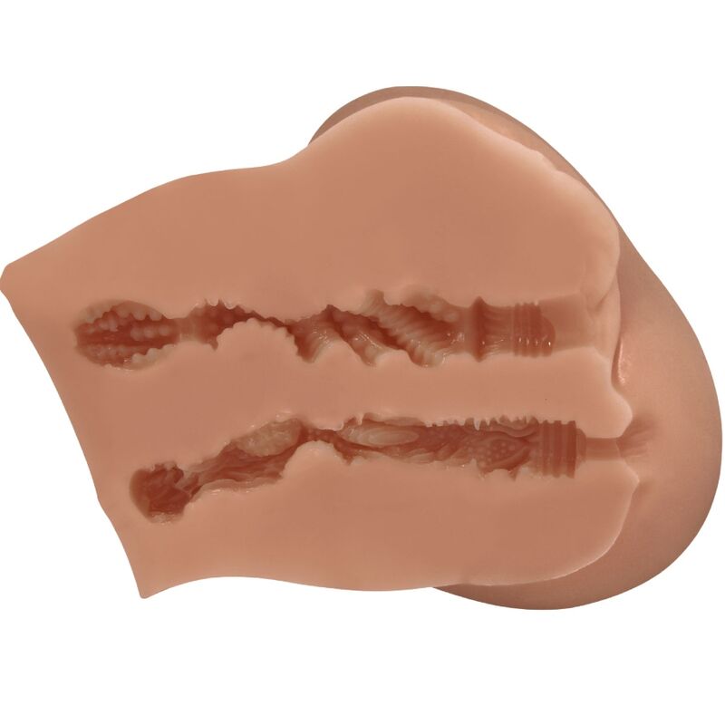 CRAZY BULL - LUNA VIBRATOR BUTT WITH REALISTIC VAGINA AND ANUS CONTROL REMOTE CONTROL