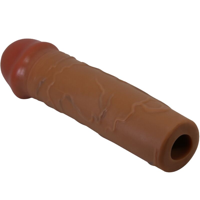 PRETTY LOVE - NILE PENIS SHELL WITH 2.5 CM EXTENSION MULATTE