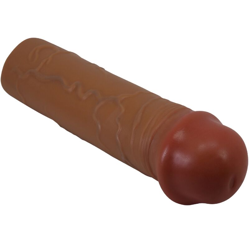 PRETTY LOVE - NILE PENIS SHELL WITH 2.5 CM EXTENSION MULATTE