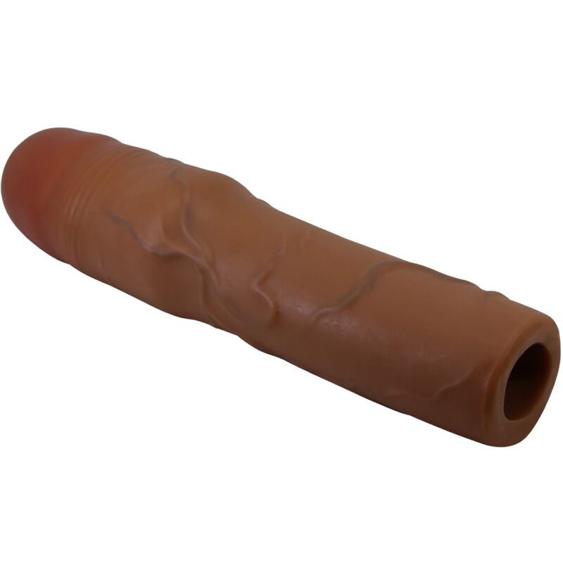 PRETTY LOVE - KYLIAN PENIS SHELL WITH 7.6 CM EXTENSION MULATTE