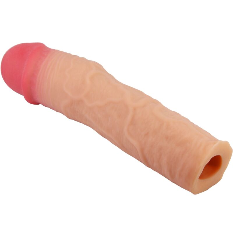 PRETTY LOVE - STEVENSON PENIS SHELL WITH 7.6 CM EXTENSION FLESH