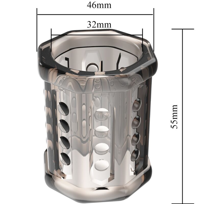 PRETTY LOVE - RONAEL PENIS SHELL SUPER STRETCHABLE TRANSPARENT