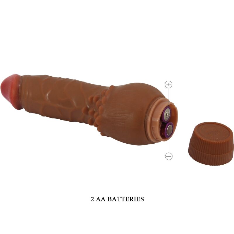 BAILE - BARBARA REALISTIC VIBRATOR 19.5 CM MULATTE