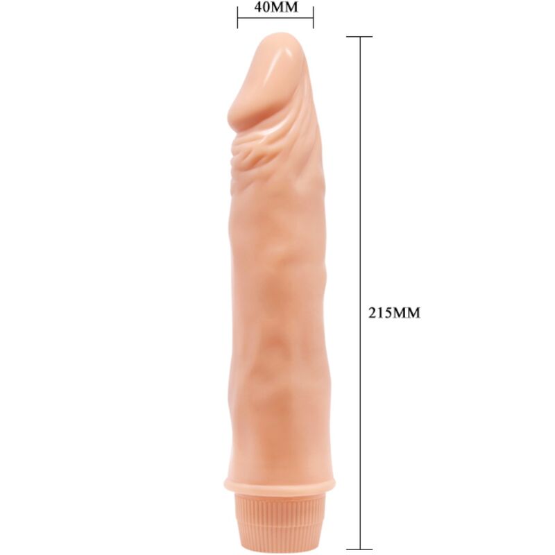 BAILE - DWARF REALISTIC VIBRATOR 21 CM MEAT