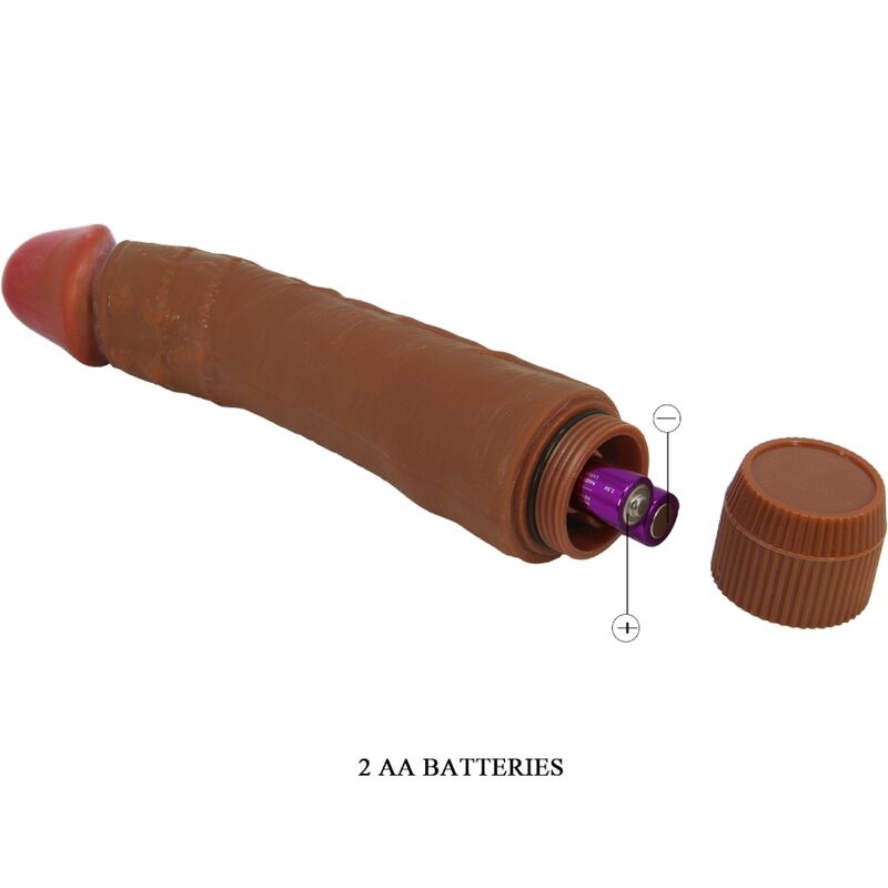 BAILE - DYBBUK REALISTIC VIBRATOR 24 CM MULATTE