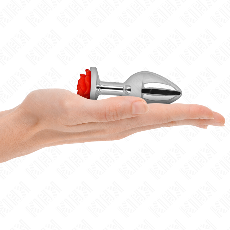 KINK - ANAL PLUG ROSE RED SIZE M
