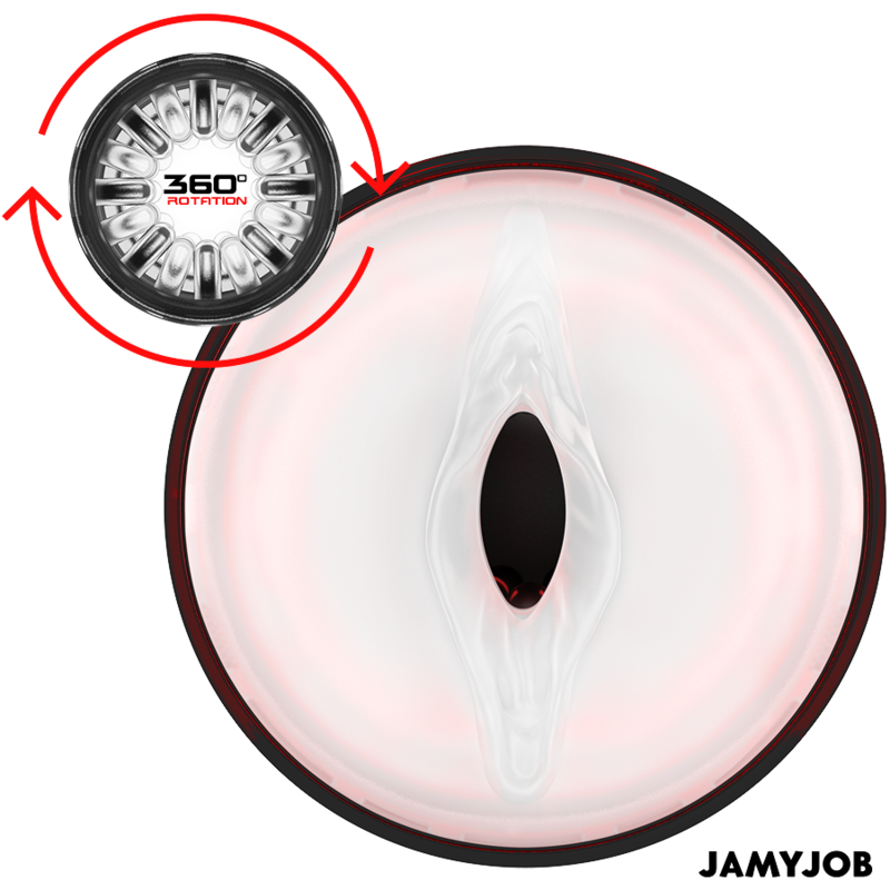 JAMYJOB - STORM AUTOMATIC VAGINAL MASTURBATOR 10 ROTATION AND STROKE MODES