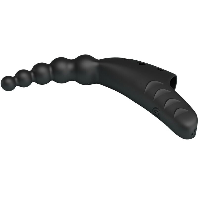 PRETTY LOVE - JORDIN FINGERVIBRATOR 10 VIBRATIONEN SCHWARZ