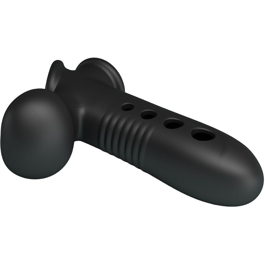 PRETTY LOVE - CRANE PENIS SHEATH WITH AIRBAG BLACK