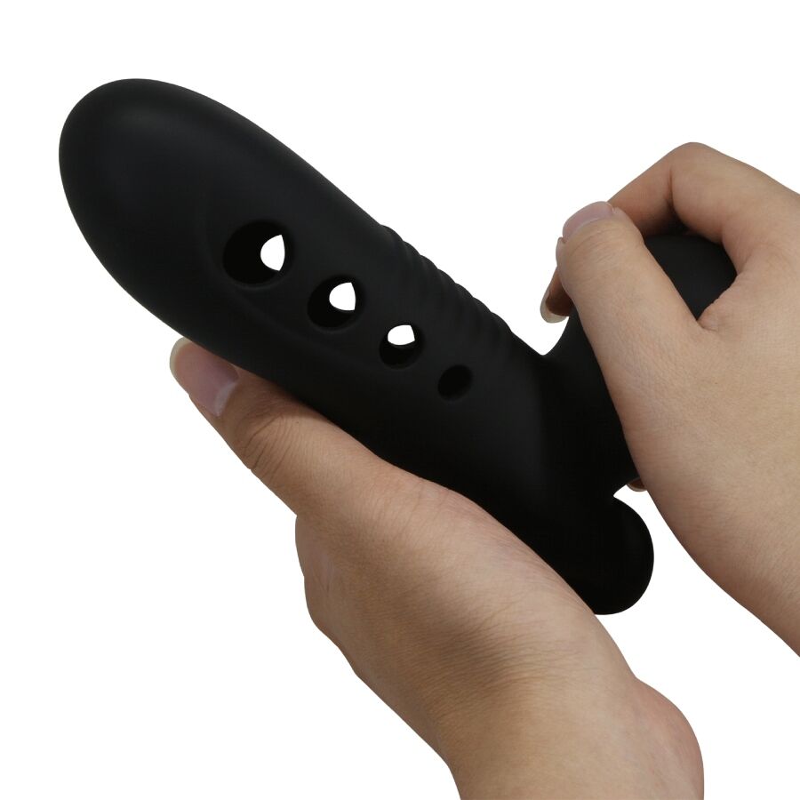 PRETTY LOVE - CRANE PENIS SHEATH WITH AIRBAG BLACK