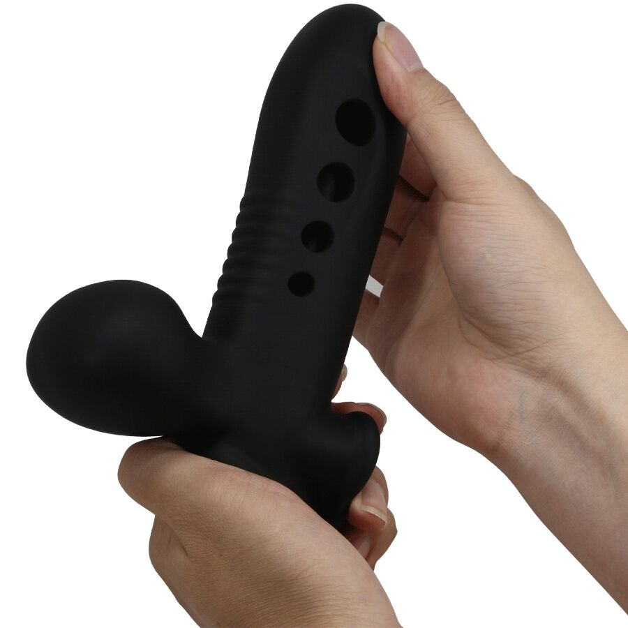 PRETTY LOVE - CRANE PENIS SHEATH WITH AIRBAG BLACK