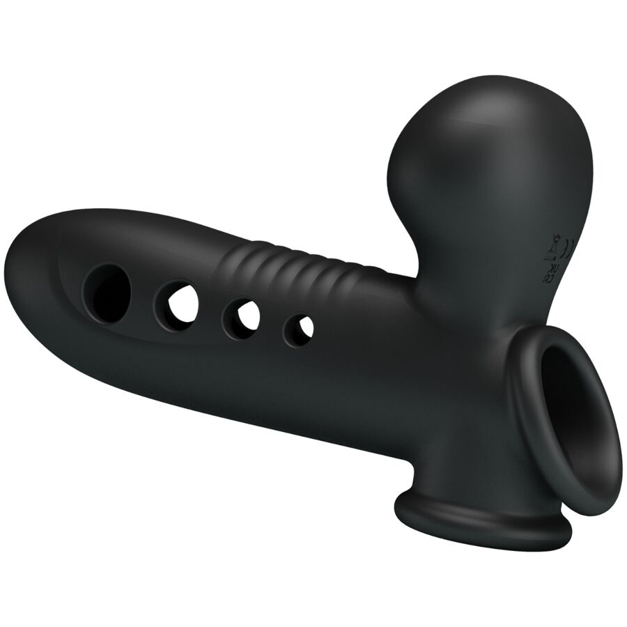 PRETTY LOVE - CRANE PENIS SHEATH WITH AIRBAG BLACK
