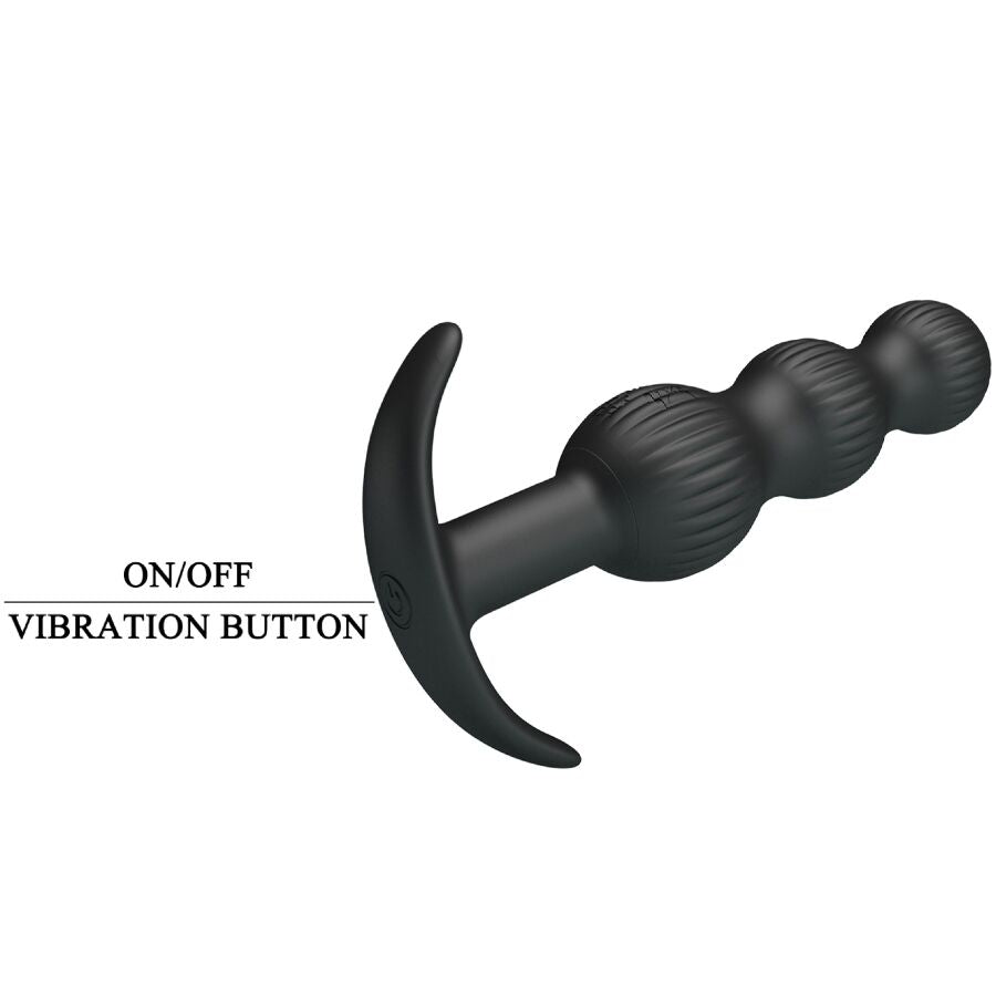 PRETTY LOVE - SIDNEY ANALVIBRATOR 10 VIBRATIONEN SCHWARZ