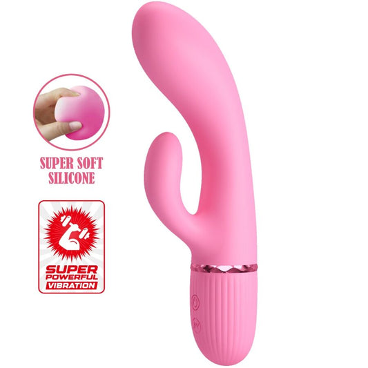 PRETTY LOVE - MARSKI RABBIT VIBRATOR & G-SPOT ROSA