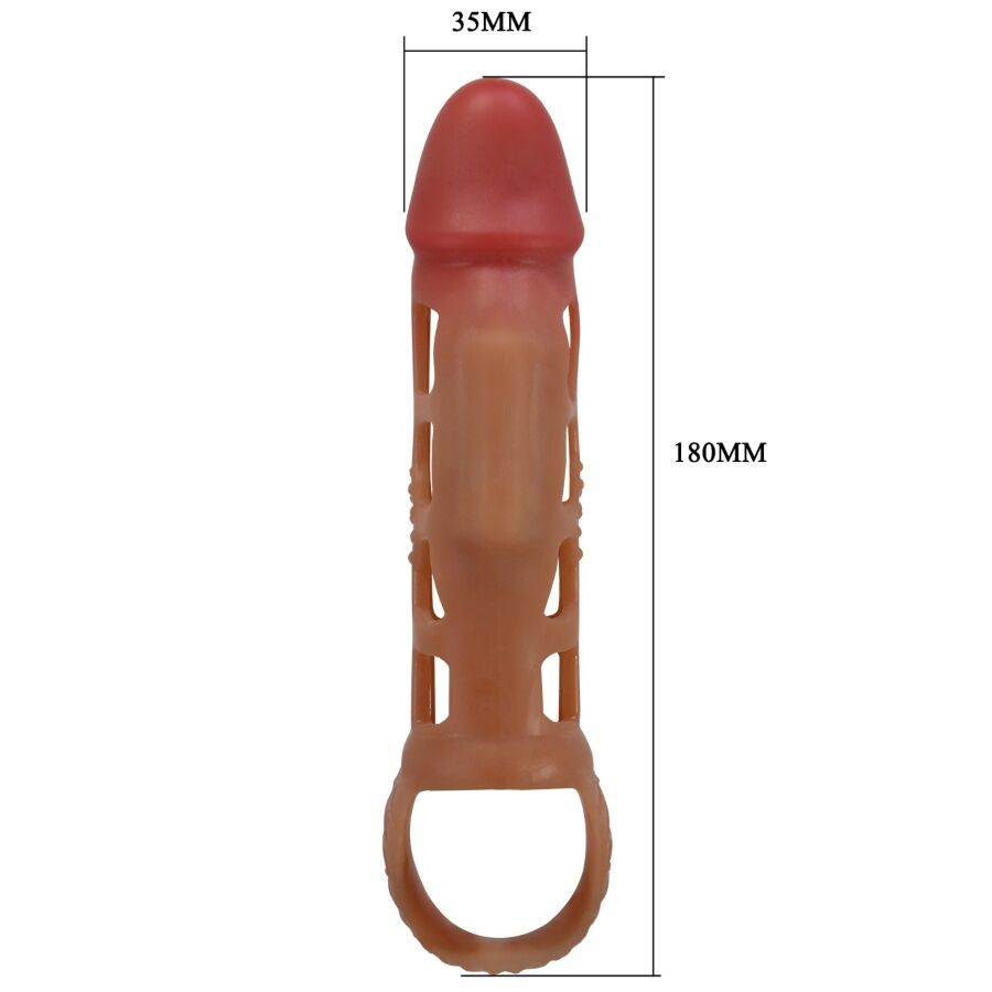 PRETTY LOVE - PRESTON VIBRANT PENIS SHELL 18 CM