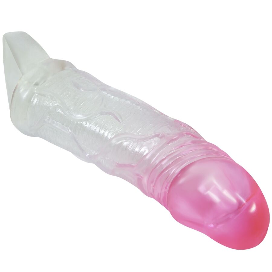 PRETTY LOVE - ODES REALISTIC 2 CM PENIS ENLARGEMENT SLEEVE PINK
