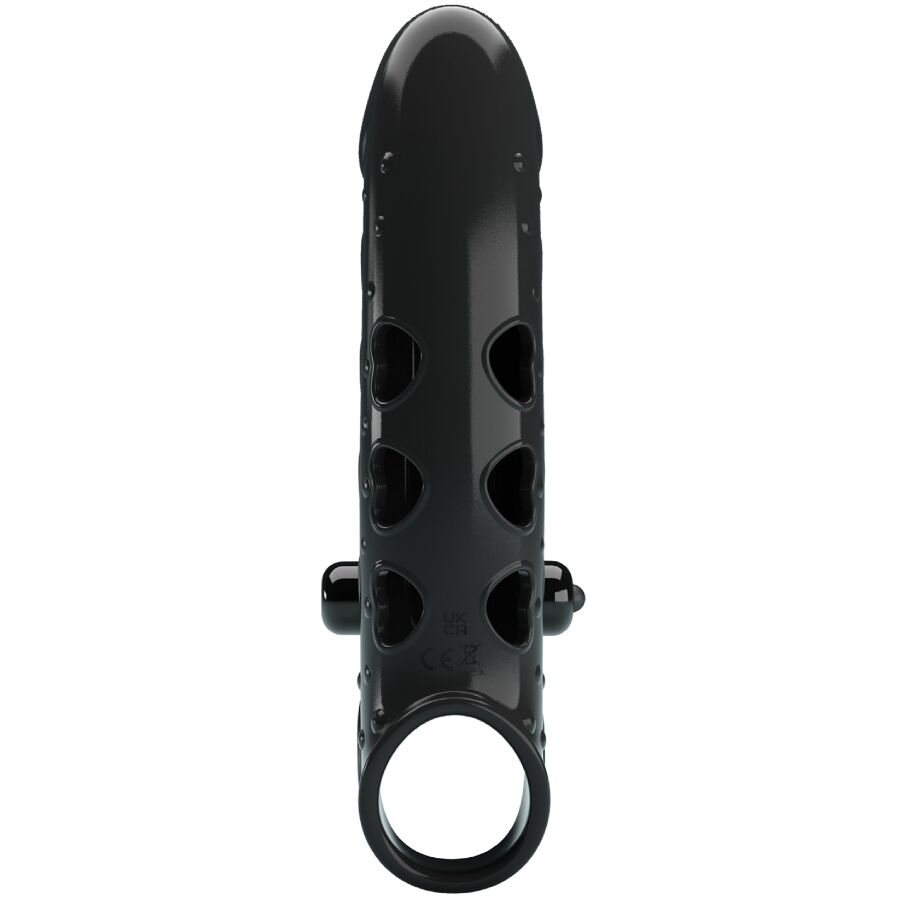 ROMANCE - VIBRANT PENIS SHELL BLACK
