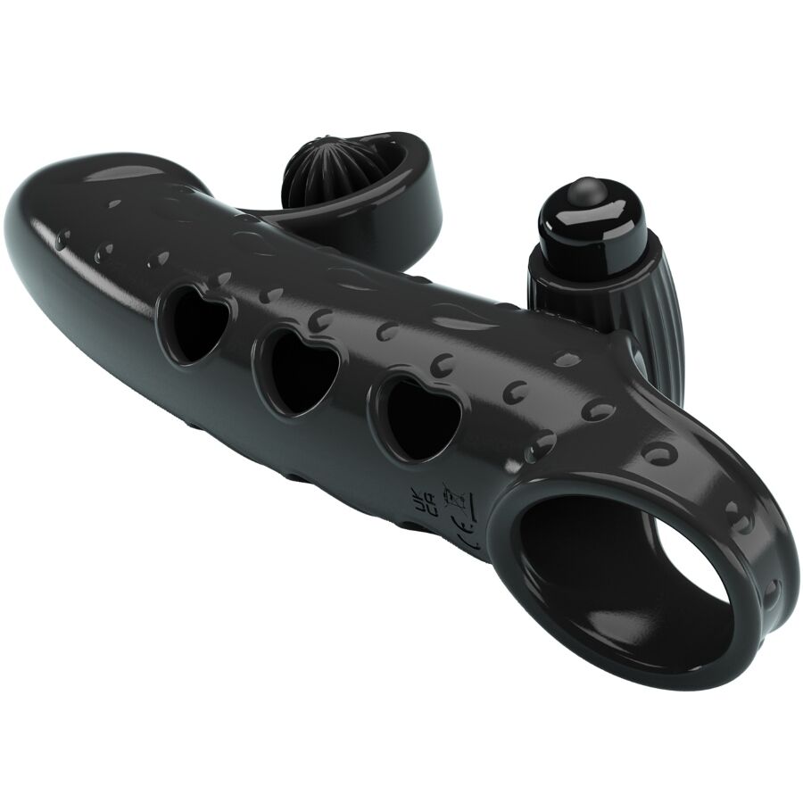 ROMANCE - VIBRANT PENIS SHELL BLACK