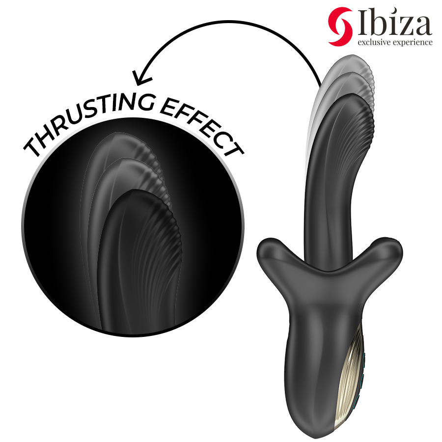 IBIZA – POWERFUL VIBRATOR WITH THRUSH AND BITE EFFECT