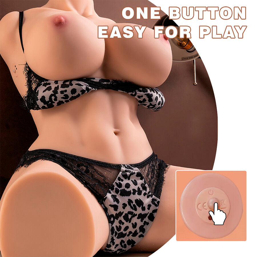 XISE - MURIEL FEMALE REALISTIC TORSO WITH BUMPS 55 CM