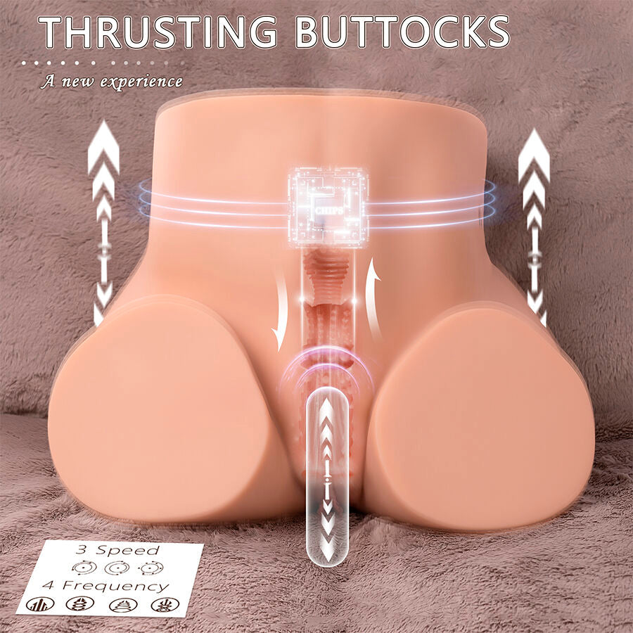 XISE - ETHEL THRUSTING REALISTISCHER VAGINA-MASTURBATOR MIT MEHRPOSITIONSVIBRATION