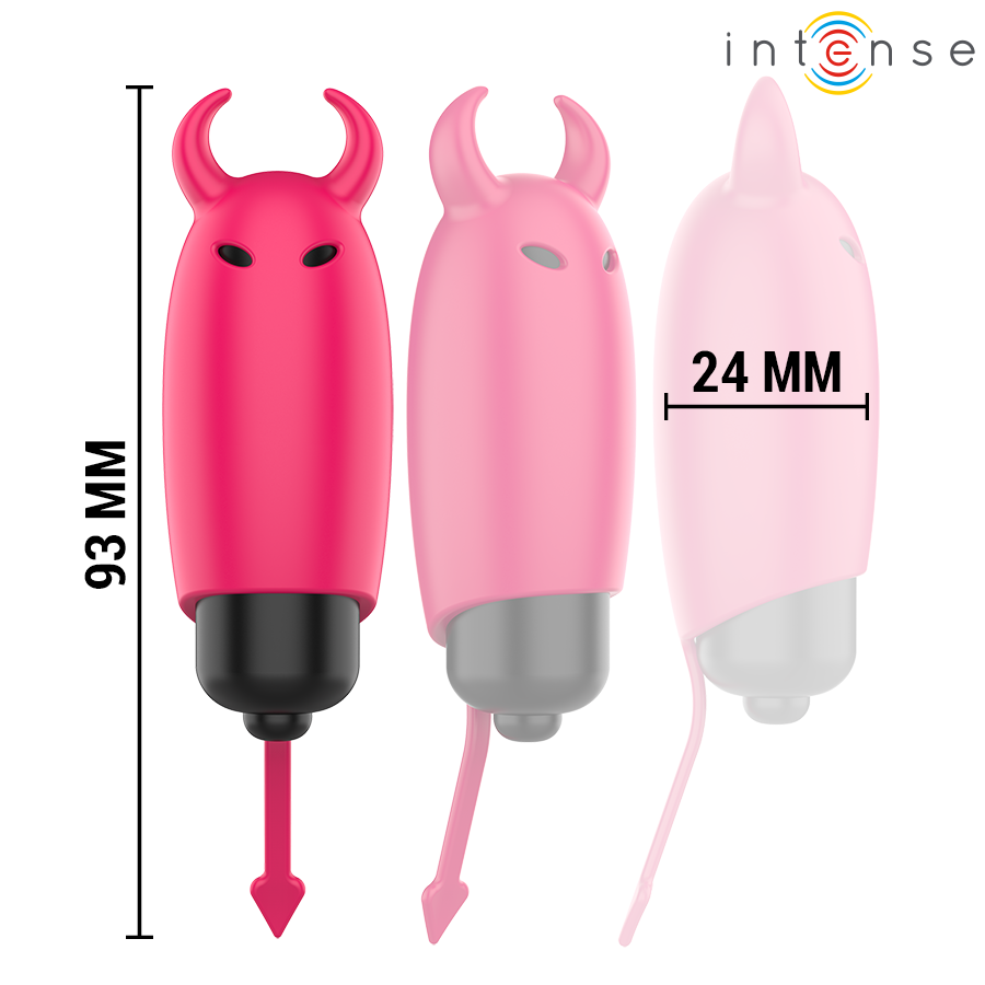 INTENSE - SCARLET VIBRANT BALL RED DEMON 9.3 X 2.4 CM