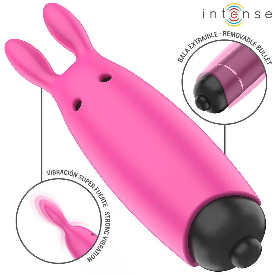 INTENSE - HOPPER PINK VIBRANT BULLET 8.3 X 2.4 CM