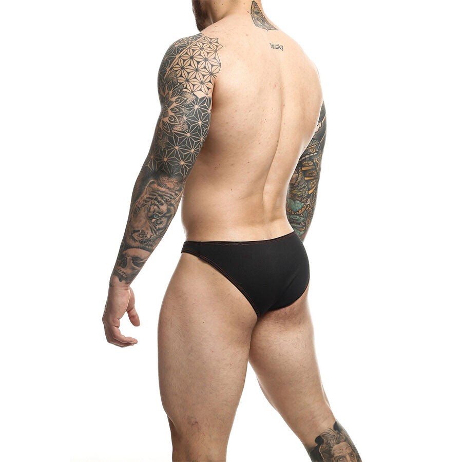 MOB - SCHWARZER TOUCAN-BADEANZUG, GRÖSSE L