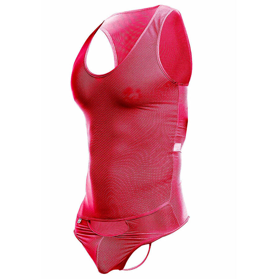 MOB - ROTER TRANSPARENTER BODYSHEE GRÖSSE L/XL
