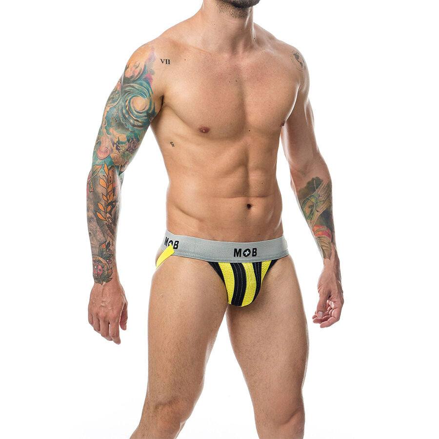 MOB - CLASSIC JOCK STRIPE GELB GRÖSSE L