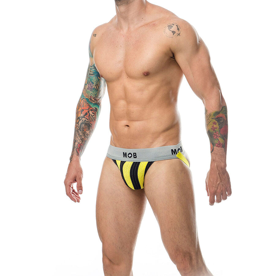 MOB - CLASSIC JOCK STRIPE GELB GRÖSSE L