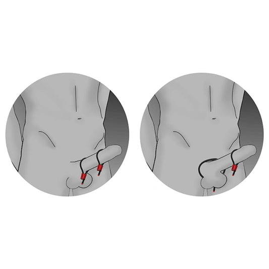 ELECTRASTIM - PRESTIGE ELECTRA LOOPS VERSTELLBARE COCKRINGE SCHWARZ