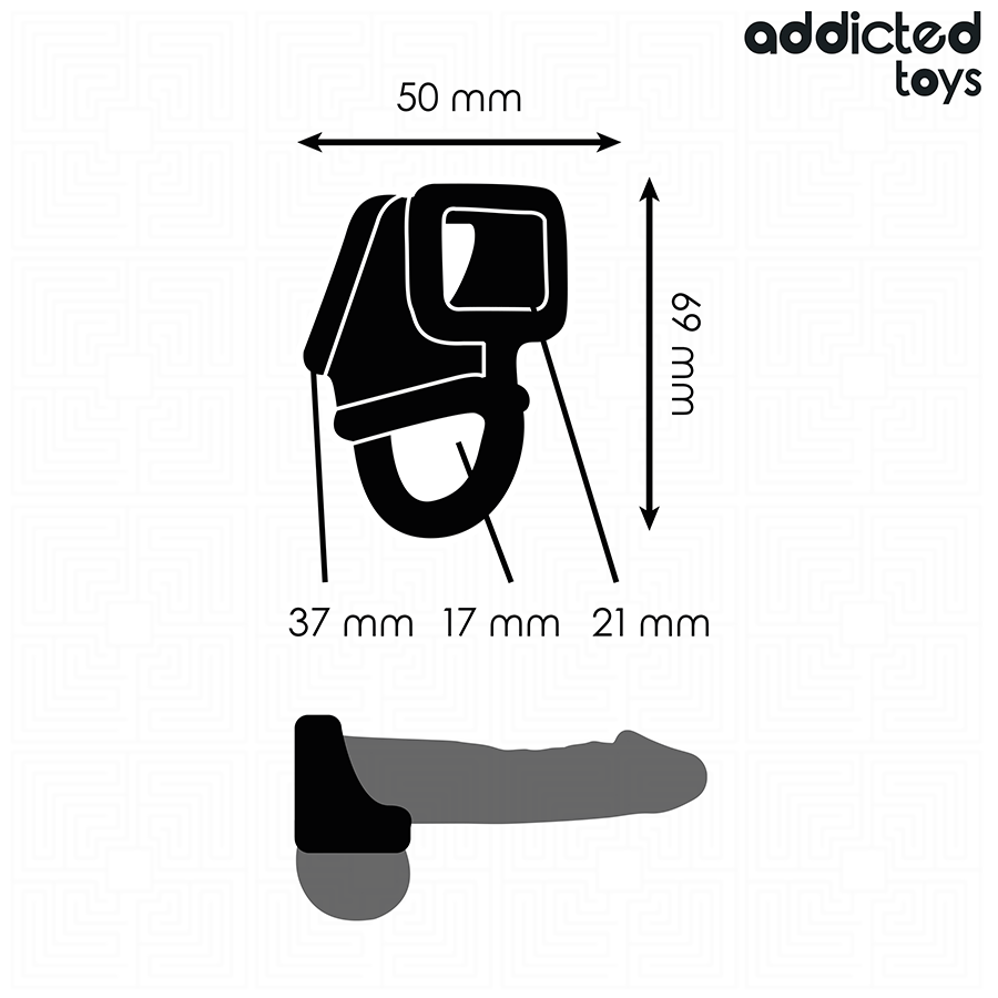 ADDICTED TOYS - PENISKÄFIGRING