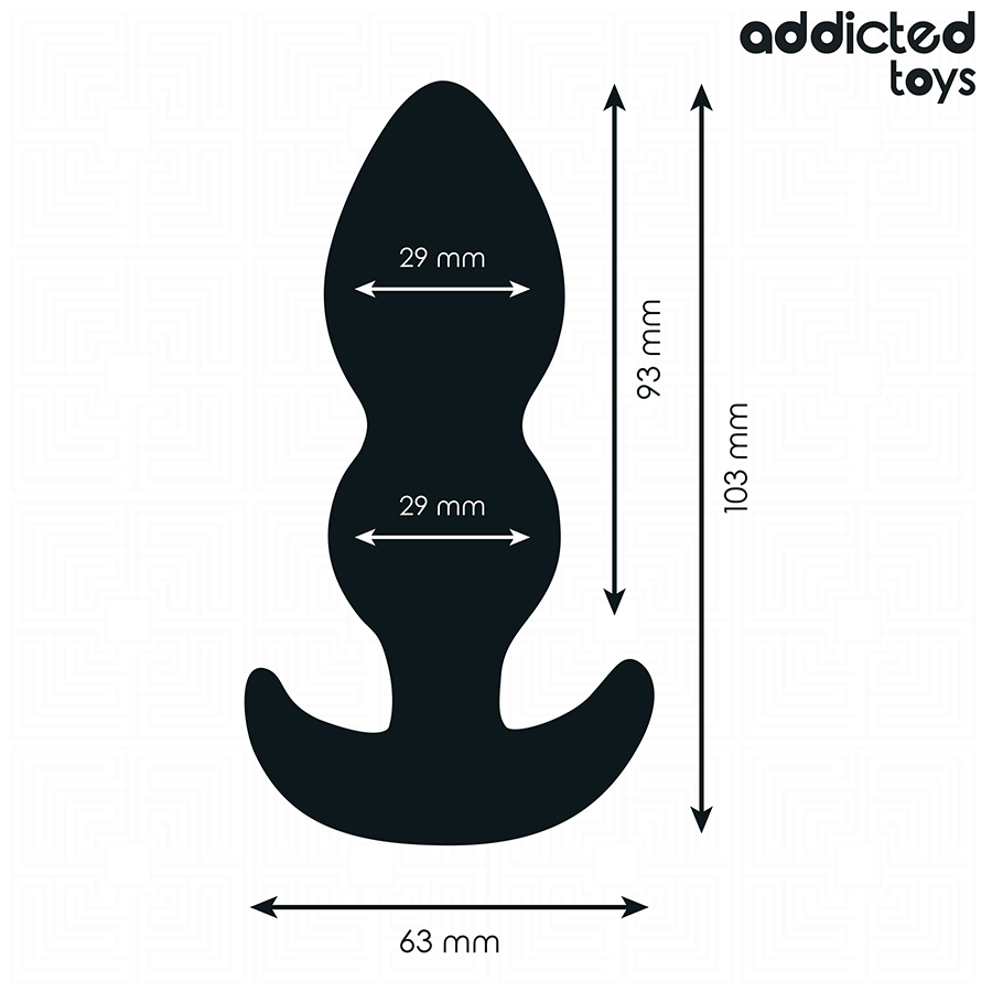 ADDICTED TOYS - ANAL PLUG SIZE S 10.3 CM