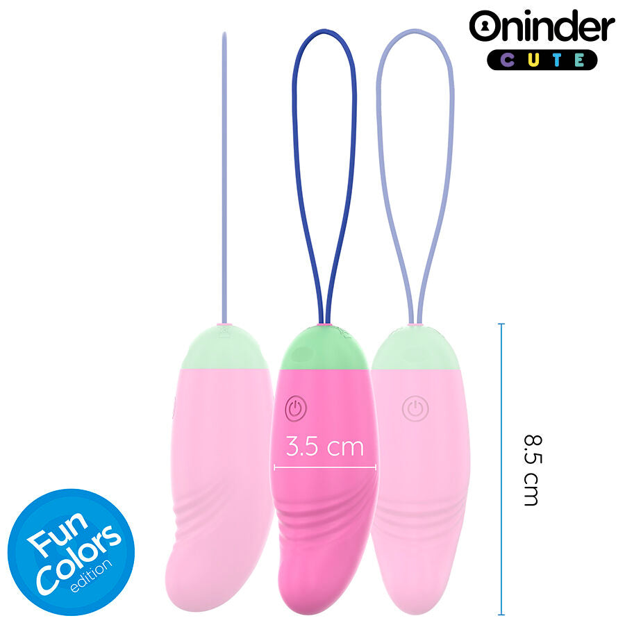 ONINDER CUTE - LOVE PLEASURE VIBRO-ROTATING EGG 360° SILICONE - FREE WORLDWIDE APP