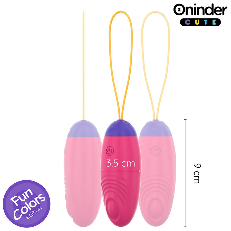 ONINDER CUTE - LOVE PLEASURE VIBRO-WAVE TAPPING SILIKON-EI - KOSTENLOSE WELTWEITE APP