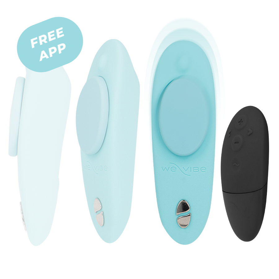 WE-VIBE - MOXIE + AQUA KLITORALER VIBRATOR